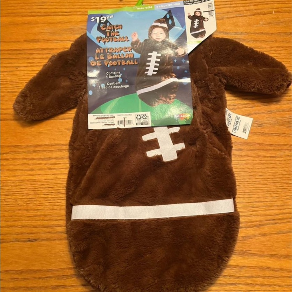 Brown Football Costume